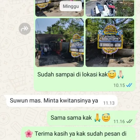 Pengiriman Papan Bunga Duka Tugu Lelea